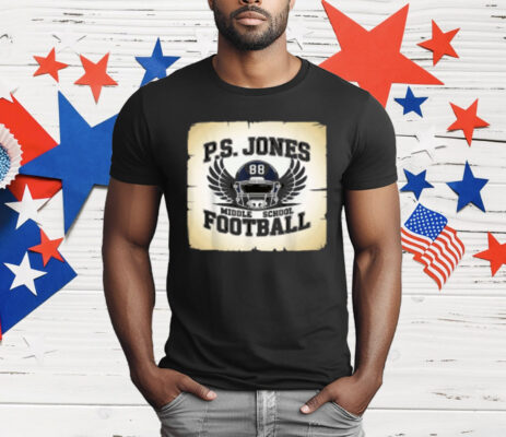 Jack O'Neal Tribute Wear P.S. Jones Middle School Football T-Shirt