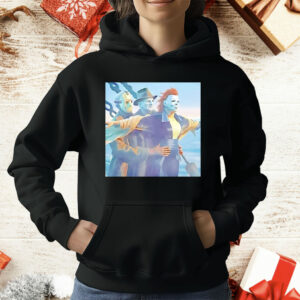 Jason Voorhees Freddy Krueger Michael Myers Titanic Halloween T-Shirt