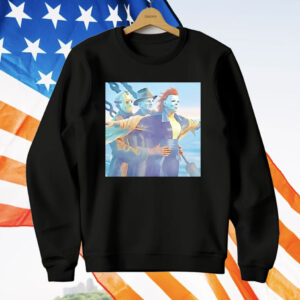 Jason Voorhees Freddy Krueger Michael Myers Titanic Halloween T-Shirt