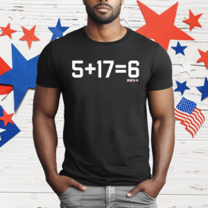Jayden Daniels And Terry McLaurin 5+17=6 T-Shirt
