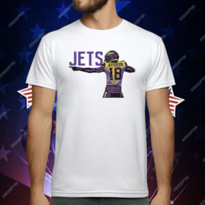 Justin Jefferson Minnesota Vikings Jets Celebration Pose T-Shirt