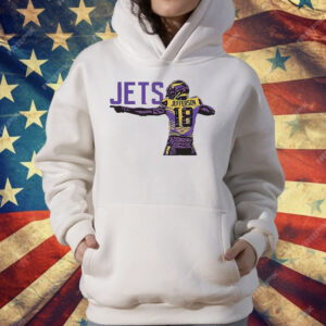 Justin Jefferson Minnesota Vikings Jets Celebration Pose T-Shirt