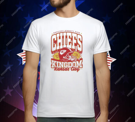 Kansas City Chiefs Kings Greatest Dynasty Ever Loved By All Since 1959 T-Shirt