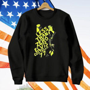 Less Than Zero Elvis Costello 77 T-Shirt