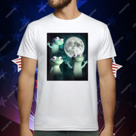 Lizard Lizard Lizard Meme Moon T-Shirt