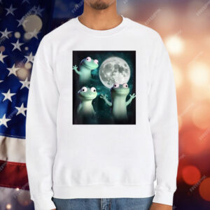 Lizard Lizard Lizard Meme Moon T-Shirt