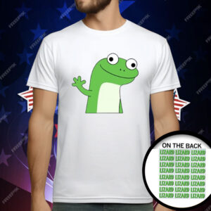 Lizard Lizard Lizard Meme Button T-Shirt