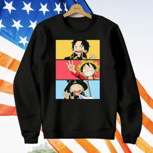 Luffy One Piece Straw Hat Pirates Manga Anime T-Shirt