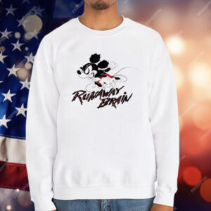 Mickey Mouse Runaway Brain T-Shirt