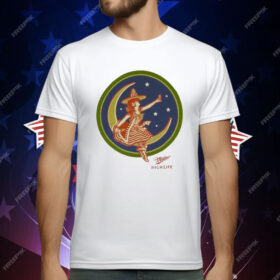 Miller High Life Girl in The Moon T-Shirt