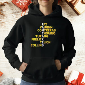 Milwaukee Pancakes Names Pat Vaughn Contreras Chourio Turang T-Shirt