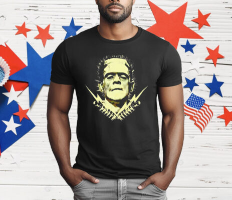 Monsters Frankenstein Rock Rebel Universal Glow In The Dark T-Shirt