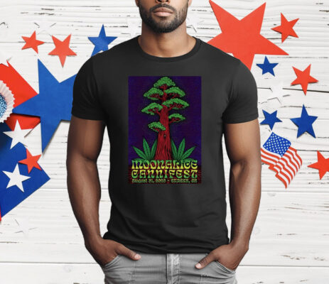 Moonalice At Cannifest On Aug 31 2025 Tree T-Shirt