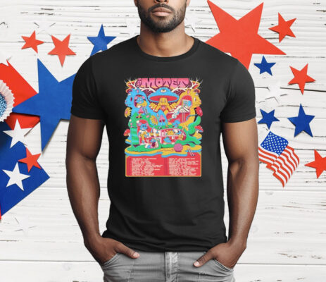 Motet Summer Tour 2025 North American Cities Dates T-Shirt