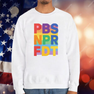 PBS NPR FDT Pride T-Shirt