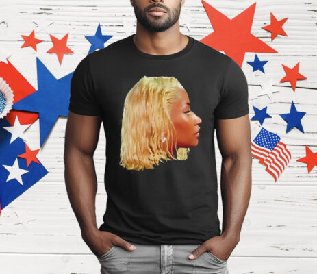 Nicki Minaj Blonde Bob Hairstyle T-Shirt
