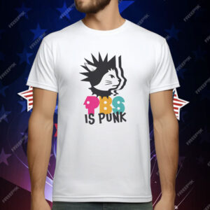 PBS Is Punk Cat T-Shirt