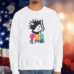 PBS Is Punk Cat T-Shirt