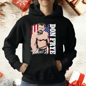 Patriotic Don Frye American Flag T-Shirt