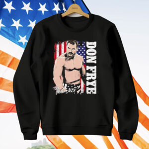 Patriotic Don Frye American Flag T-Shirt