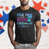 Paw Paw Of The Birthday Mermaid T-Shirt