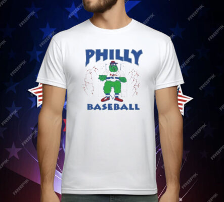 Phillie Phanatic Philly Baseball Mascot T-Shirt