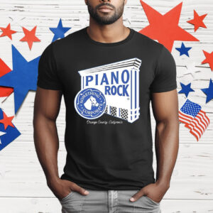 Piano Rock Something Corporate Orange County California T-Shirt