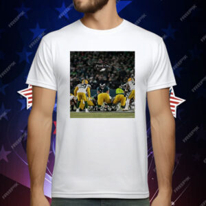 Push On Philadelphia Eagles vs Green Bay Packers T-Shirt