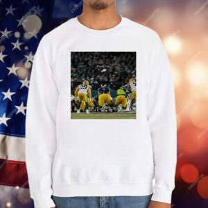 Push On Philadelphia Eagles vs Green Bay Packers T-Shirt