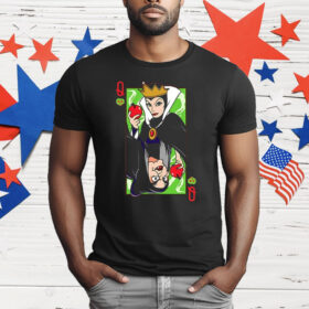 Queen Grimhilde The Queen Of Envy And Beauty Playing Card T-Shirt