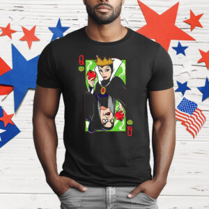 Queen Grimhilde The Queen Of Envy And Beauty Playing Card T-Shirt