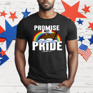 Rainbow Promise Not Pride Genesis 9 13 T-Shirt