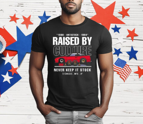 Raised By Culture Never Keep It Stock T-Shirt