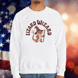 Retro Fantasy Lizard Wizard T-Shirt