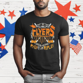 Rhea Ripley Philadelphia Flyers WWE T-Shirt