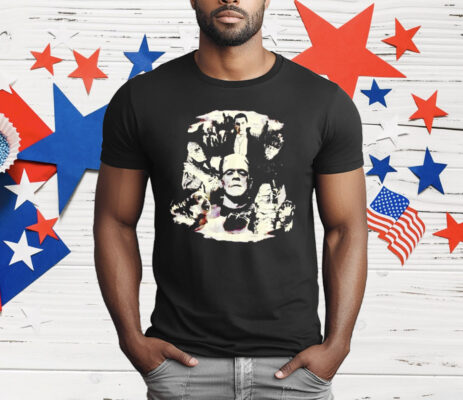 Rock Rebel Universal Monsters Frankenstein Glow In The Dark T-Shirt