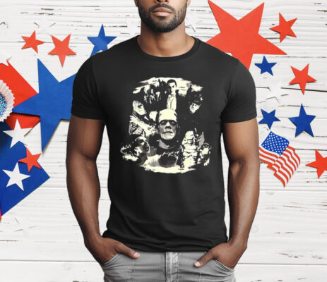 Rock Rebel Universal Monsters Halloween 2025 T-Shirt