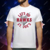 Saint Joseph’s Let’s Go Hawks Vintage T-Shirt