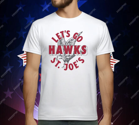 Saint Joseph’s Let’s Go Hawks Vintage T-Shirt