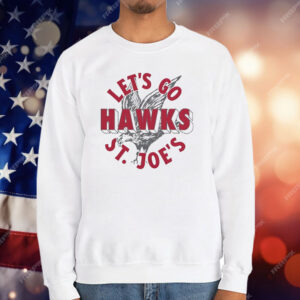Saint Joseph’s Let’s Go Hawks Vintage T-Shirt