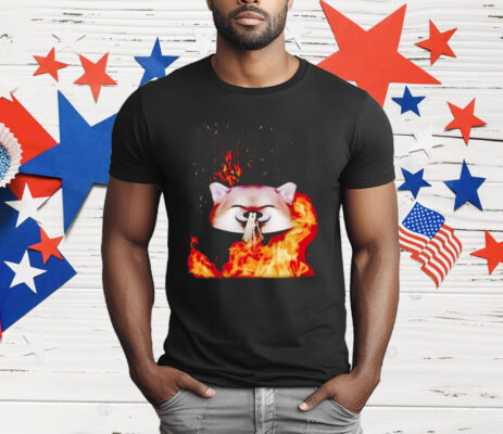 Shiba Lnu Dog Pray For My Opps T-Shirt