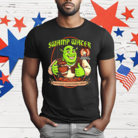 Shrek Swamp Water Looks Gross Tastes Worse Perfect Donkey Approved T-Shirt