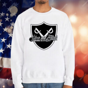 Silver And Black Las Vegas Raiders Oakland LA LV T-Shirt
