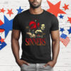 Sinners Michael B Jordan You Keep Dancing With The Devil One Day He’s Gonna Follow You Home T-Shirt
