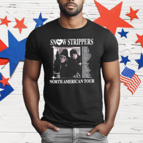 Snow Strippers North American Tour T-Shirt