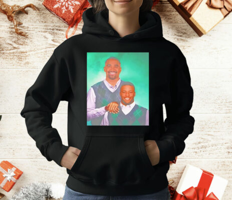 Step Brothers Saquon Barkley And Jalen Hurts Philadelphia Eagles T-Shirt