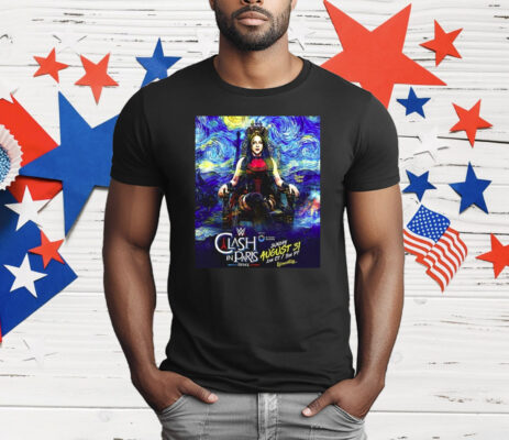 Stephanie Vaquer Clash In Paris France WWE Starry Night T-Shirt