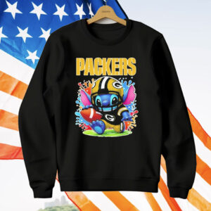 Stitch Fan Green Bay Packers NFL T-Shirt