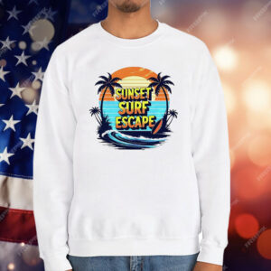 Sunset Surf Escape Vintage T-Shirt