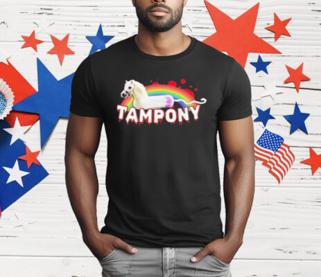 Tampony Horse Rainbow T-Shirt